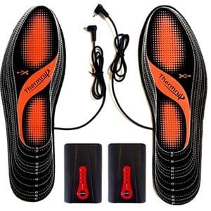 Thermrup rechargeable heated insoles