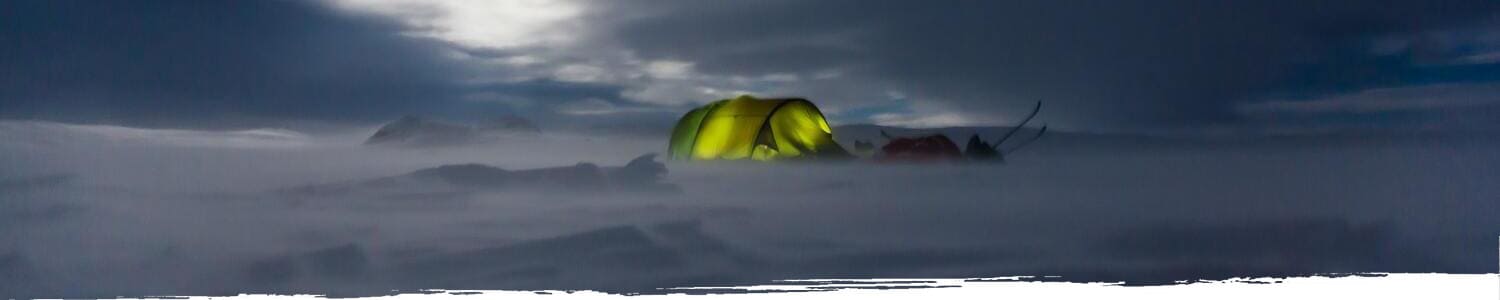 how to keep warm in a tent